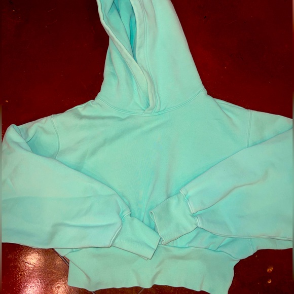 Aqua TNA super cropped hoodie - Picture 4 of 4